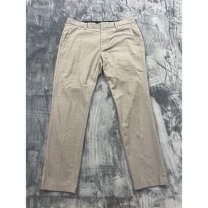 Bonobos‎ Weekday Chino Thursday Mens 33x30 Khaki Tan Slim Fit Stretch Pants